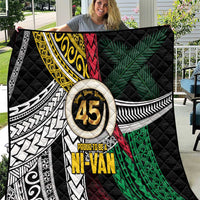 Ni-Van Vanuatu 45th Yumi Yumi Yumi Quilt Vanuatuan Boar Tusk Polynesian Pattern