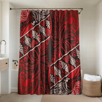 Vintage Ngatu Tribal Tonga Pattern Bathroom Set - Polynesian Pride