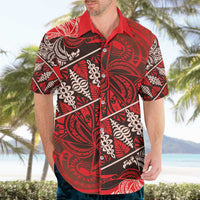 Vintage Ngatu Tribal Tonga Pattern Hawaiian Shirt - Polynesian Pride