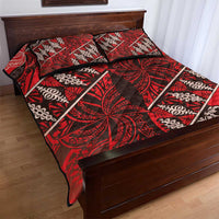 Vintage Ngatu Tribal Tonga Pattern Quilt Bed Set - Polynesian Pride