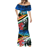 personalised-torba-vanuatu-mermaid-dress-sand-drawing-with-polynesian-pattern