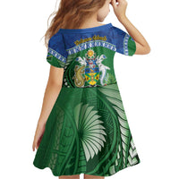 Melanesian Solomon Islands Family Matching Mermaid Dress and Hawaiian Shirt Tropical Shark Tattoo