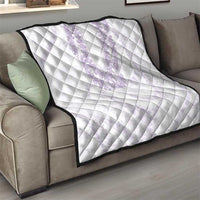 Aloha Lei Onaona Quilt Purple Hawaiian Tribal Pattern