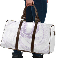 Aloha Lei Onaona Travel Bag Purple Hawaiian Tribal Pattern - Polynesian Pride