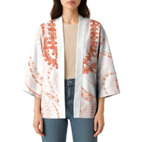 Aloha Lei Onaona Kimono Red Hawaiian Tribal Pattern - Polynesian Pride