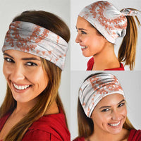 Aloha Lei Onaona Neck Gaiter Red Hawaiian Tribal Pattern - Polynesian Pride