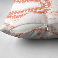 Aloha Lei Onaona Pillow Cover Red Hawaiian Tribal Pattern - Polynesian Pride