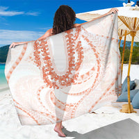 Aloha Lei Onaona Sarong Red Hawaiian Tribal Pattern LT9 One Size 44 x 66 inches Red - Polynesian Pride