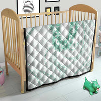 Aloha Lei Onaona Quilt Sage Green Hawaiian Tribal Pattern