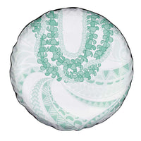 Aloha Lei Onaona Spare Tire Cover Sage Green Hawaiian Tribal Pattern