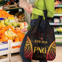 Custom Papua New Guinea Cricket Grocery Bag Go Barramundis