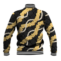 Aloha Melemele Hibiscus Pikake Lei Baseball Jacket Hawaiian Quilt Pattern