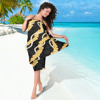 Aloha Melemele Hibiscus Pikake Lei Sarong Hawaiian Quilt Pattern