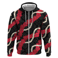 Aloha Ula'ula Hibiscus Pikake Lei Hoodie Hawaiian Quilt Pattern