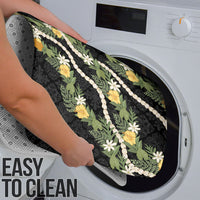 Puakenikeni Anthurium Pikake Lei Bathroom Set Hawaiian Quilt Pattern