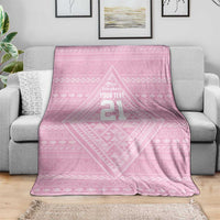 Custom New Zealand Basketball Indigenous Blanket LT9 - Polynesian Pride