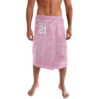 Custom New Zealand Basketball Indigenous Lavalava LT9 Pink - Polynesian Pride