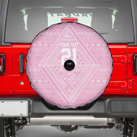 Custom New Zealand Basketball Indigenous Spare Tire Cover - Polynesian Pride