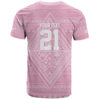 Custom New Zealand Basketball Indigenous T Shirt - Polynesian Pride