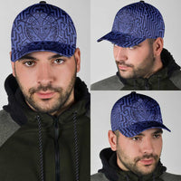 Basketball New Zealand Classic Cap Blue Maori Ta Moko Indigenous LT9 - Polynesian Pride