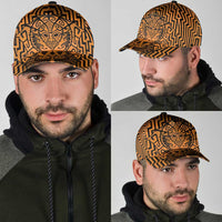 Basketball New Zealand Classic Cap Gold Maori Ta Moko Indigenous - Polynesian Pride