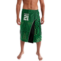 Custom Basketball New Zealand Lavalava Green Maori Ta Moko Indigenous LT9 Green - Polynesian Pride