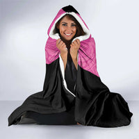 New Zealand Custom Hooded Blanket Fire Basketball Maori Tribal Pink - Polynesian Pride
