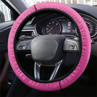 New Zealand Steering Wheel Cover Fire Basketball Maori Tribal Pink - Polynesian Pride