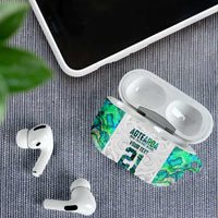 Custom New Zealand Aotearoa AirPods Case Green Maori Paua Shell Indigenous LT9 - Polynesian Pride