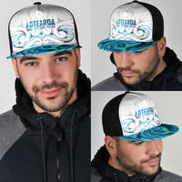 New Zealand Aotearoa Mesh Trucker Cap Maori Papua Shell Indigenous - Polynesian Pride