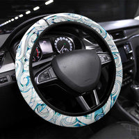 New Zealand Aotearoa Steering Wheel Cover Maori Paua Shell Indigenous - Polynesian Pride