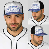 New Zealand Aotearoa Baseball Net Cap Purple Maori Papua Shell Indigenous LT9 - Polynesian Pride