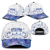 New Zealand Aotearoa Classic Cap Purple Maori Papua Shell Indigenous LT9 - Polynesian Pride