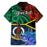 personalised-tafea-day-family-matching-tank-maxi-dress-and-hawaiian-shirt-vanuatu-sand-drawing-with-polynesian-pattern