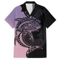 Personalised Polynesia Fishing Hawaiian Shirt With Maori Hei Matau Fish Hook Pastel Art LT9 Pastel - Polynesian Pride