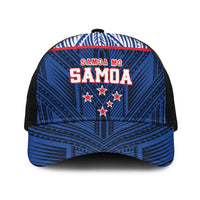 Toa Samoa Rugby Baseball Net Cap Samoa mo Samoa Island Warrior Pride - Polynesian Pride