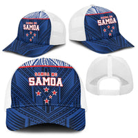 Toa Samoa Rugby Baseball Net Cap Samoa mo Samoa Island Warrior Pride - Polynesian Pride