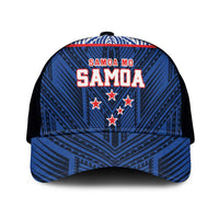 Toa Samoa Rugby Mesh Trucker Cap Samoa mo Samoa Island Warrior Pride - Polynesian Pride