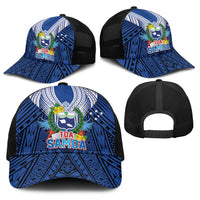 Toa Samoa Rugby Baseball Net Cap Samoa mo Samoa Strength in Tatau - Polynesian Pride