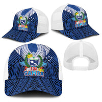 Toa Samoa Rugby Baseball Net Cap Samoa mo Samoa Strength in Tatau - Polynesian Pride