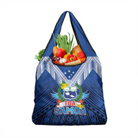 Rugby Toa Samoa Grocery Bag Samoa mo Samoa Strength in Tatau - Polynesian Pride