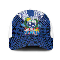 Toa Samoa Rugby Mesh Trucker Cap Samoa mo Samoa Strength in Tatau - Polynesian Pride