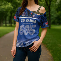 Toa Samoa 685 Cross Shoulder Shirt Uso Aso Uma For Life For Samoa - Polynesian Pride