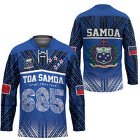 Toa Samoa 685 Hockey Jersey Uso Aso Uma For Life For Samoa - Polynesian Pride