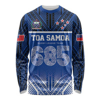 Toa Samoa 685 Long Sleeve Shirt Uso Aso Uma For Life For Samoa - Polynesian Pride