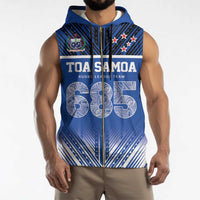 Toa Samoa 685 Sleeveless Zip Hoodie Uso Aso Uma For Life For Samoa LT9 - Polynesian Pride