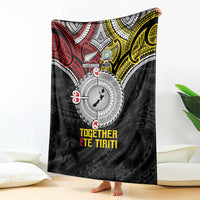 Aotearoa and Niue Mo Te Tiriti Blanket New Zealand Honour The Treaty Ake!Ake!Ake!