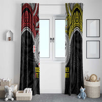 Aotearoa and Niue Mo Te Tiriti Window Curtain New Zealand Honour The Treaty Ake!Ake!Ake!