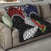 Aotearoa and Samoa Mo Te Tiriti Quilt Tangata Moana Stand with Tangata Whenua LT9 - Polynesian Pride