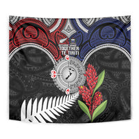 Aotearoa and Samoa Mo Te Tiriti Tapestry Tangata Moana Stand with Tangata Whenua LT9 - Polynesian Pride